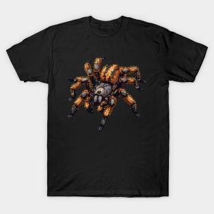 Pixelated Tarantula Artistry T-Shirt